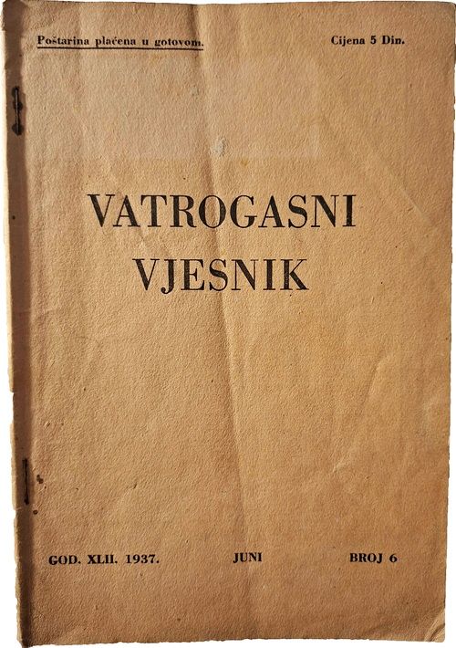 VATROGASNI VJESNIK 1937   6