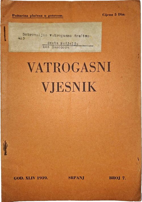 VATROGASNI VJESNIK 1939   7