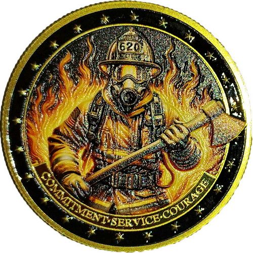 COMMITMENT SERVICE COURAGE prednja