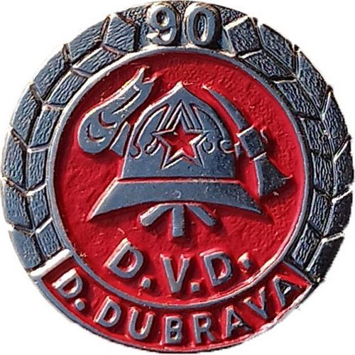 DVD DONJA DUBRAVA 1888 1978 srebrno crvena