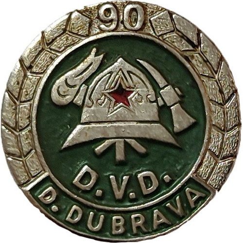 DVD DONJA DUBRAVA 1888 1978 srebrno zelena