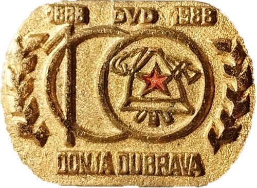 DVD DONJA DUBRAVA 1888 1988 zlatna