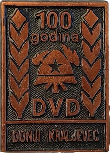 DVD DONJI KRALJEVEC 1889 1989 brončana