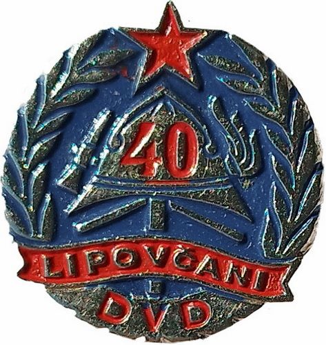 DVD LIPOVČANI 1942 1982 plava