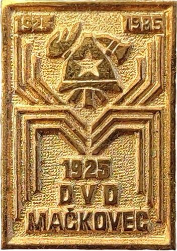 DVD MAČKOVEC 1925 1985 zlatna