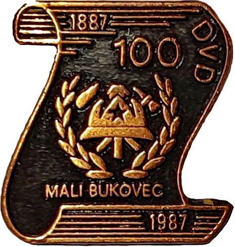 DVD MALI BUKOVEC 1887 1987 brončana