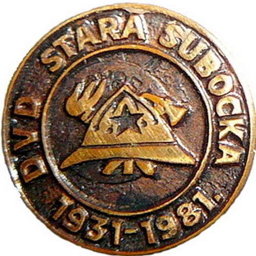 DVD STARA SUBOCKA 1931 1981 brončana