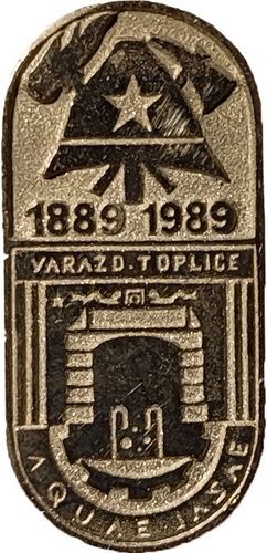 DVD VARAŽDINSKE TOPLICE 1889 1989 srebrna