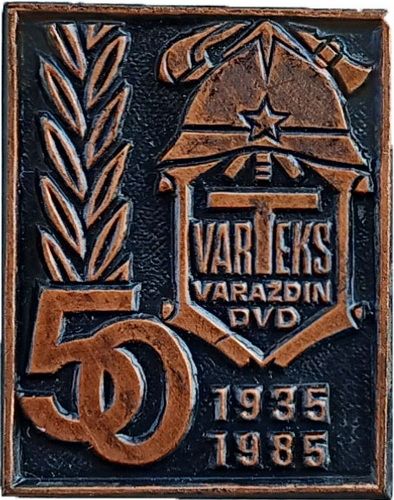 DVD VARTEKS VARAŽDIN 1935 1985 crna