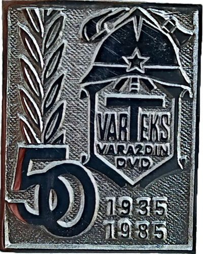 DVD VARTEKS VARAŽDIN 1935 1985 srebrna