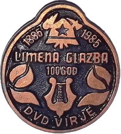 DVD VIRJE LIMENA GLAZBA 1885 1985 brončana