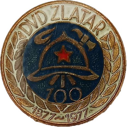 DVD ZLATAR 1877 1977 bijelo plava