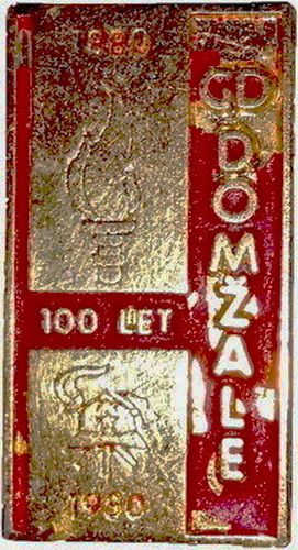 GD DOMŽALE 1880 1980 crvena