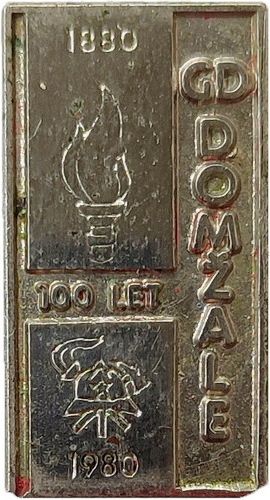 GD DOMŽALE 1880 1980 srebrna