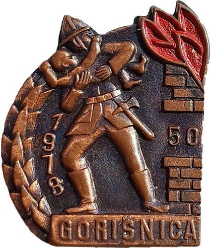 GD GORIŠNICA 1928 1978 brončana