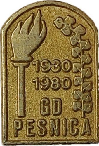 GD PESNICA 1930 1980 zlatna