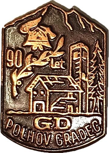 GD POLHOV GRADEC 1888 1978  brončana