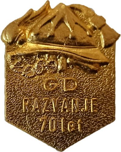 GD RAZVANJE 1904 1974 zlatna