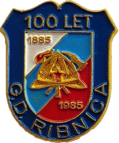 GD RIBNICA 1885 1985 plava