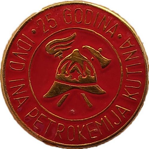 IDVD INA PET. KUTINA 25 godina crvena