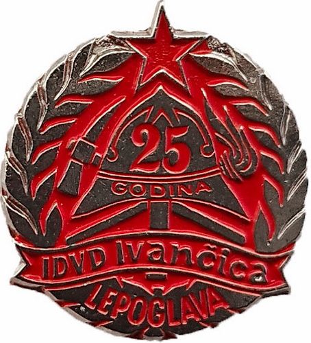 IDVD IVANČICA LEPOGLAVA 25 godina crvena