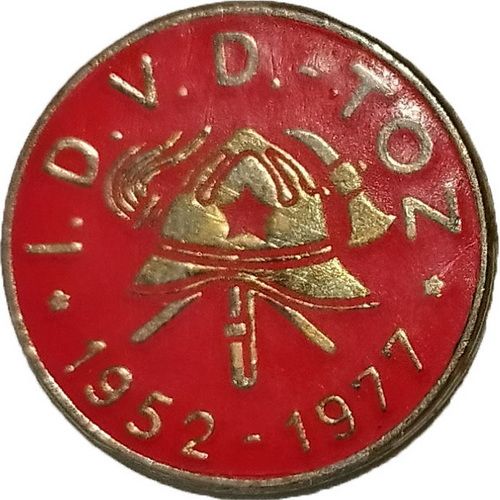 IDVD TOZ ZAGREB 1952 1977 crvena