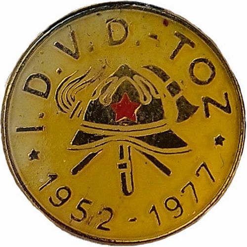 IDVD TOZ ZAGREB 1952 1977 žuta
