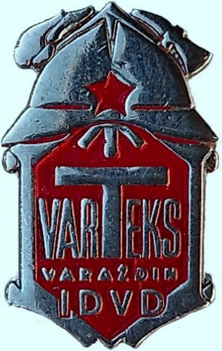 IDVD VARTEKS VARAŽDIN srebrno crvena