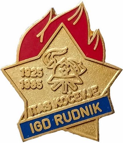IGD RUDNIK 1925 1985 zlatna