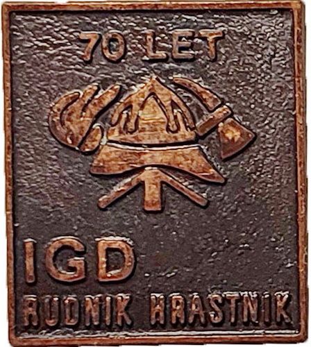 IGD RUDNIK HRASTNIK 1922 1992 brončana