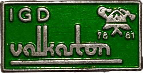 IGD VALKARTON 1978 1981 zelena